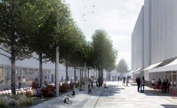 FOTO: Práce na rekonštrukcií Trenčianskeho námestia napredujú 