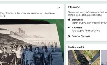 FOTO: Trenčania spomínali na dnes už neexistujúci štadión 