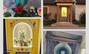 FOTO: Kaplnka v Klobušiciach pred a po rekonštrukcii