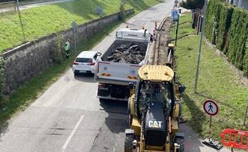 FOTO: Opravy ciest v Trenčíne