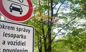 FOTO: Úprava parkovania v lesoparku Brezina