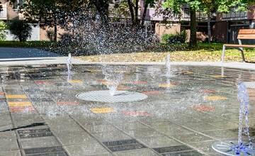 FOTO: Nová moderná fontána bude zdobiť sídlisko v Novom Meste nad Váhom