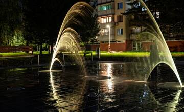 FOTO: Nová moderná fontána bude zdobiť sídlisko v Novom Meste nad Váhom