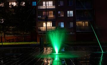 FOTO: Nová moderná fontána bude zdobiť sídlisko v Novom Meste nad Váhom