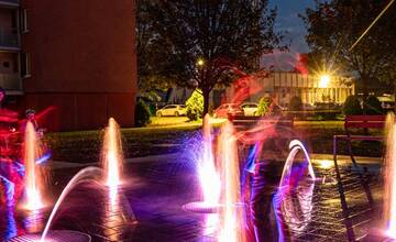 FOTO: Nová moderná fontána bude zdobiť sídlisko v Novom Meste nad Váhom