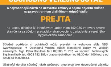 FOTO: Ak chcete prevádzkovať zariadenie na odpočívadle, teraz máte tú možnosť