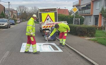 FOTO: Zmeny na sídlisku Noviny v Trenčíne. V obytných zónach pribudli Zóny 30 km/h