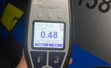 FOTO: Policajti z Trenčína odhalili za týždeň šesť vodičov pod vplyvom alkoholu a drog