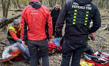 FOTO: Seniora z Handlovej hľadali drony, vrtuľník a desiatky ľudí. Nakoniec prišla dobrá správa