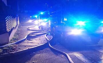 FOTO: V obci Kanianka horela strecha rodinného domu