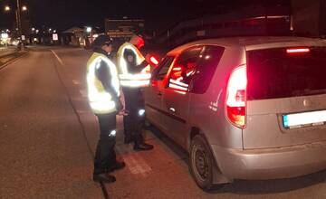 FOTO: Polícia si posvietila na vodičov z Bánoviec nad Bebravou