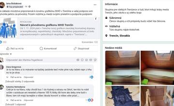 FOTO: Trenčania podpisujú petíciu za návrat starého grafikonu MHD