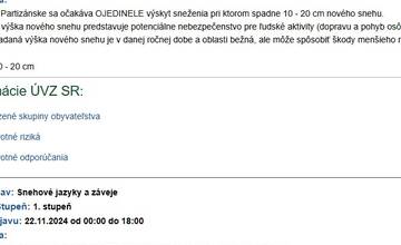 FOTO: Počasie sa v Trenčianskom kraji v nasledujúcich hodinách nezmení 