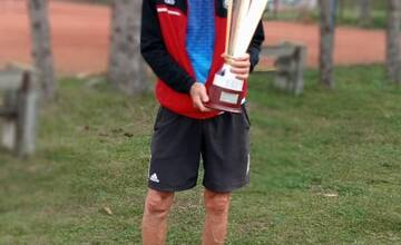 FOTO: Peter Mišík dosahuje úspechy na seniorských tenisových turnajoch