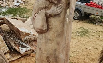 FOTO: Nový drevený betlehem obohatí Vianoce v Kanianke