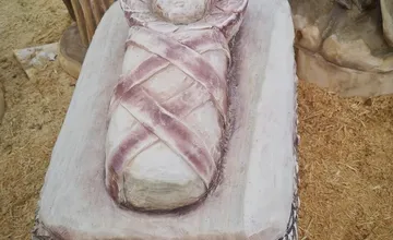 FOTO: Nový drevený betlehem obohatí Vianoce v Kanianke