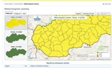FOTO: Husté hmly potrápia vodičov v Trenčianskom kraji 