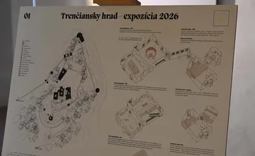 FOTO: Trenčiansky hrad prejde rozsiahlou rekonštrukciou, ktorá zmení jeho podobu