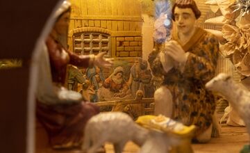 FOTO: Aktuálne prebieha na Trenčianskom hrade unikátna výstava Betlehemov 