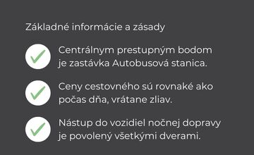 FOTO: V Trenčíne premávajú špeciálne nočné spoje MHD