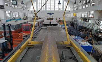 FOTO: Oprava električkového depa v Trenčianskej Teplej