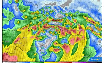 FOTO: Vianoce budú možno biele, no poriadne veterné 