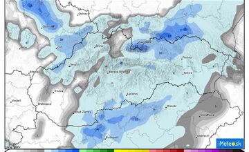 FOTO: Vianoce budú možno biele, no poriadne veterné 