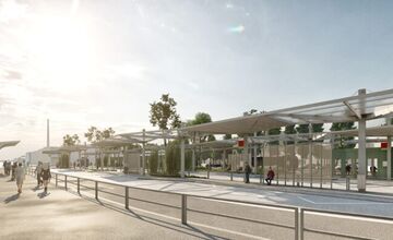 FOTO: Trenčania sa v budúcom roku dočkajú novej autobusovej stanice