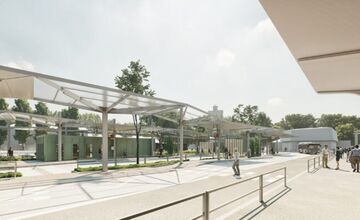 FOTO: Trenčania sa v budúcom roku dočkajú novej autobusovej stanice