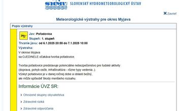 FOTO: Myjavčanov potrápi dnes poľadovica 