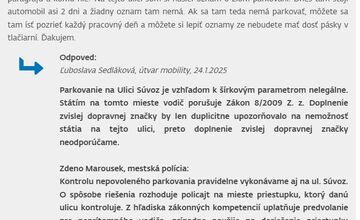 FOTO: Trenčania sa stážujú na komplikované parkovanie na Súvoze 