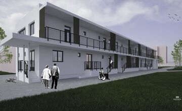 FOTO: V Novom Meste nad Váhom vyrastie nové bývanie. Z chátrajúceho objektu budú moderné byty