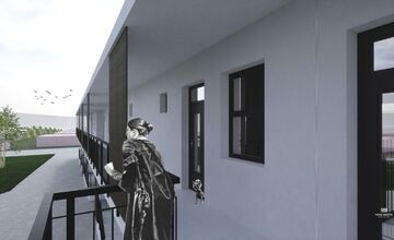 FOTO: V Novom Meste nad Váhom vyrastie nové bývanie. Z chátrajúceho objektu budú moderné byty