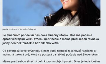 FOTO: Do Trenčianskeho kraja sa vráti zima