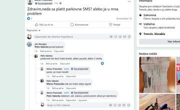 FOTO: Obyvateľov Trenčína trápilo, že nemohli zaplatiť parkovné cez sms, dostali dobré tipy