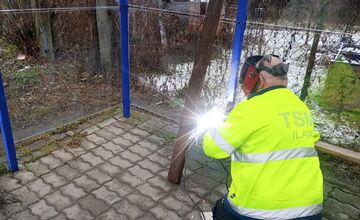 FOTO: Údržba v Ilave sa začala