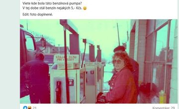 FOTO: Trenčania hádali, kde stála táto benzínová pumpa