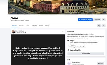 FOTO: Myjavčanov trápia v meste indivíduá s podozrivým správaním 