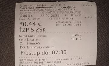 FOTO: Prečo sú ceny v rôznych regiónoch rozdielne? Cestujúci poukazuje na nejasnosti v cenníkoch SAD Trenčín a Žilina