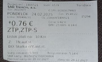 FOTO: Prečo sú ceny v rôznych regiónoch rozdielne? Cestujúci poukazuje na nejasnosti v cenníkoch SAD Trenčín a Žilina