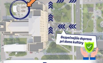 FOTO: Dubnica rekonštruuje parkovisko pred domom kultúry a okolité plochy