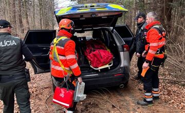 FOTO: Muž sa po cyklotúre v pohorí Vtáčnik nevrátil domov. Našli ho na druhý deň v kritickom stave