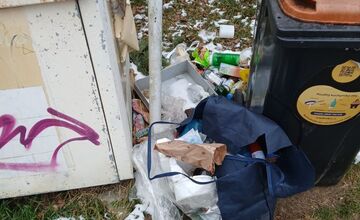 FOTO: V Myjave zaznamenali problém s triedením odpadu. Mesto apeluje na verejnosť