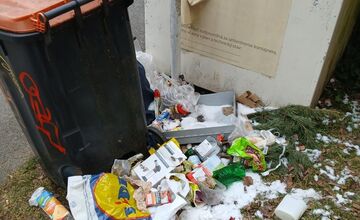FOTO: V Myjave zaznamenali problém s triedením odpadu. Mesto apeluje na verejnosť