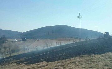 FOTO: Cez víkend vypukol požiar v obci Upohlav