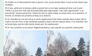 FOTO: Obyvatelia Sihote v Trenčíne nemôžu spať, kvôli búchaniu kovového príklopu 