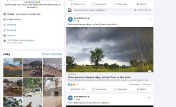 FOTO: V Trenčianskom kraji bude slnečno, ale aj pršať. Prekvapiť môže silný vietor