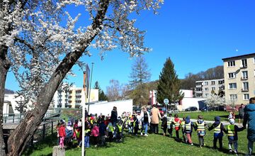 FOTO: Pozrite sa, ako vyzeralo vynášanie Moreny v Trenčianskych Tepliciach