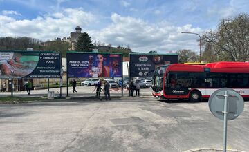 FOTO: Autobusová stanica v Trenčíne prechádza komolenou rekonštrukciou 