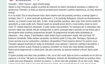 FOTO: Cestujúci v Trenčíne sa sťažujú na drzých vodičov MHD 